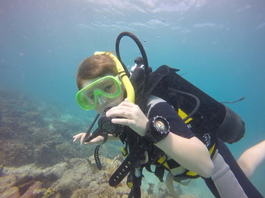 Blue Bay: LEARN TO DIVE TODAY with CORAL DIVING Team - Starting at the beach in Blue Bay