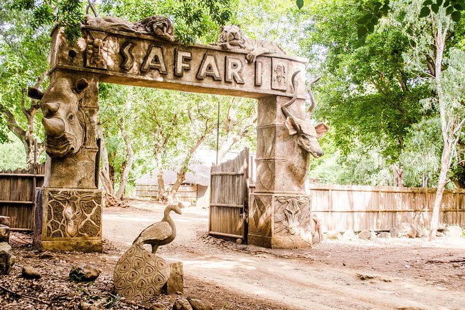 Casela World of Adventures, West of Mauritius - Full Day + Lunch - Lunch menus, drinks, and the 48-hour rule