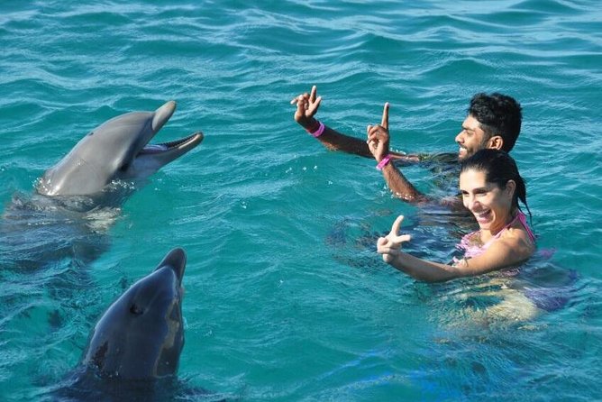 Catamaran Cruise to Ile Aux Bénitiers: Dolphin watch, Crystal Rock & Transfer - Crew, music, and the social side of the day