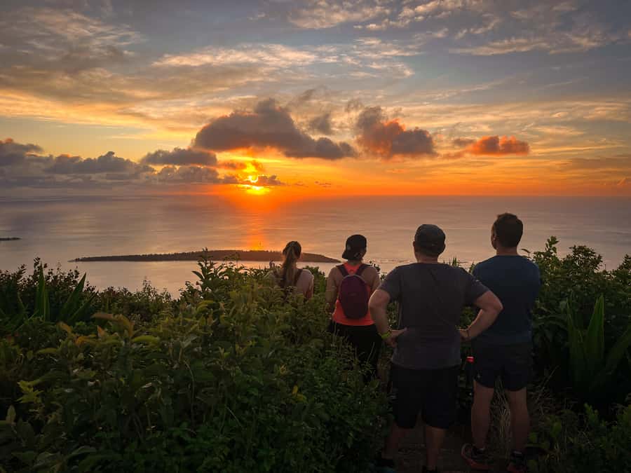 Chamarel: Sunset Mountain Hike - The climb: a sporty route, not a casual stroll