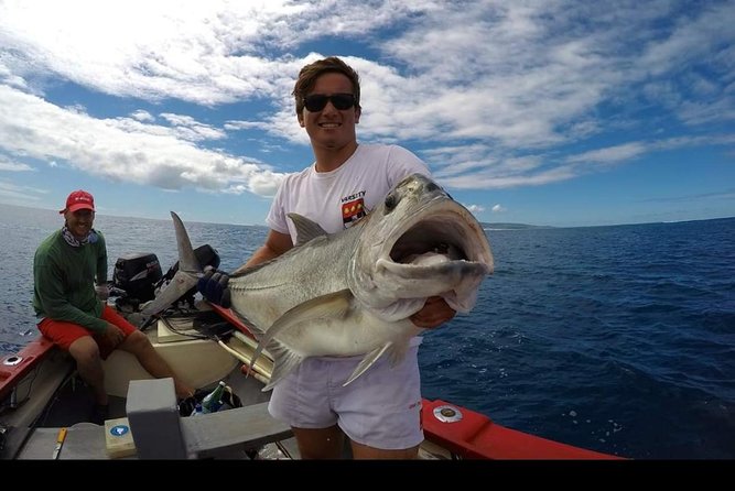 Fishing Trips. Popping, jigging, big game, live bait - A seven-hour day built around your target fish