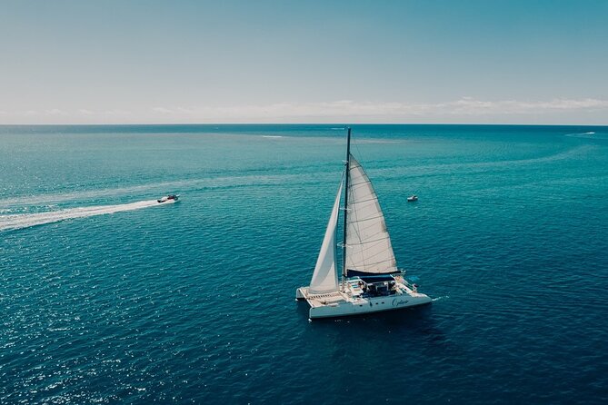Full Day Catamaran Cruise on shared basis to Bénitiers Island - A short visit to Ile aux Benitiers