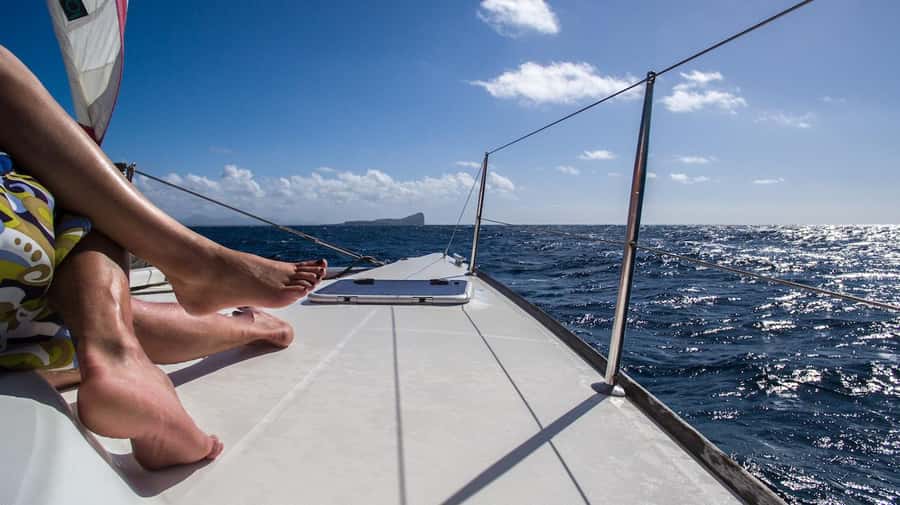 Full Day Catamaran Luxury Cruise to Northern Islands w Lunch - Coin de Mire is the final snorkeling gamble