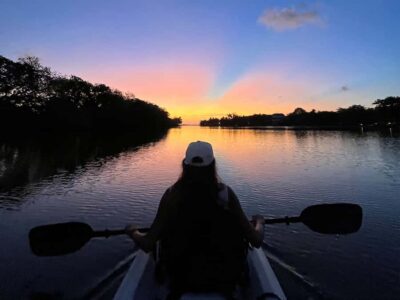 Guided Sundowner Kayak Tour