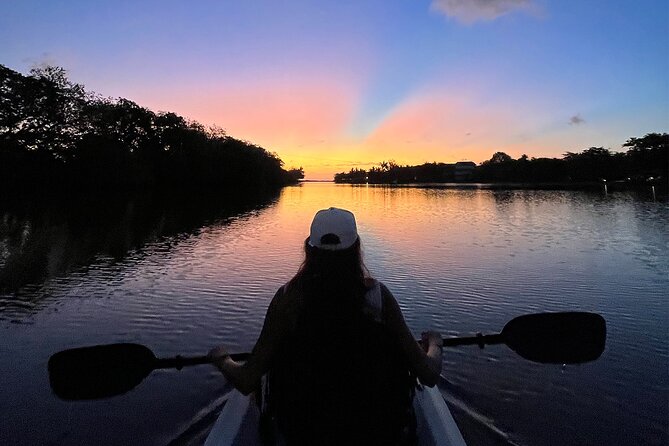 Guided Sunset Kayak Tour in Mauritius - The First Paddle Into the River