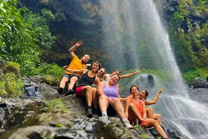 Half Day Hike to Seven Waterfalls in Mauritius - The fourth and fifth waterfalls, where the outing slows down