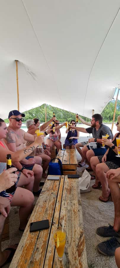 Ile aux Cerfs: Island & Waterfall Speedboat Tour with Lunch - The speedboat route to Grand River South East