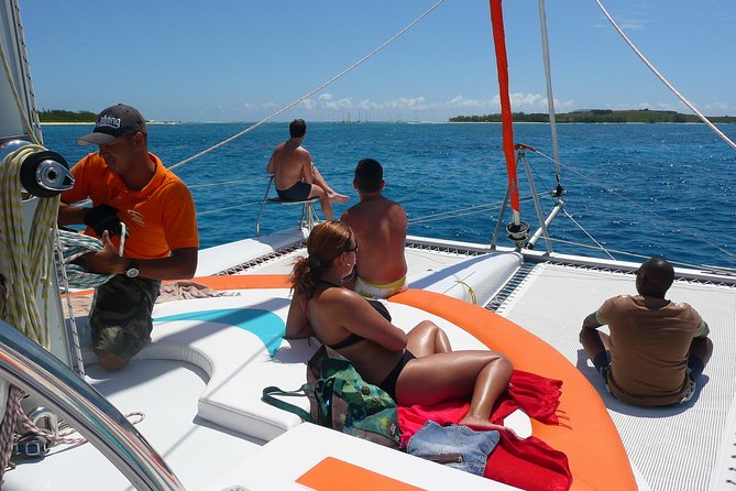 Ilot Gabriel Catamaran Cruise in Mauritius - The crew and the feel on board