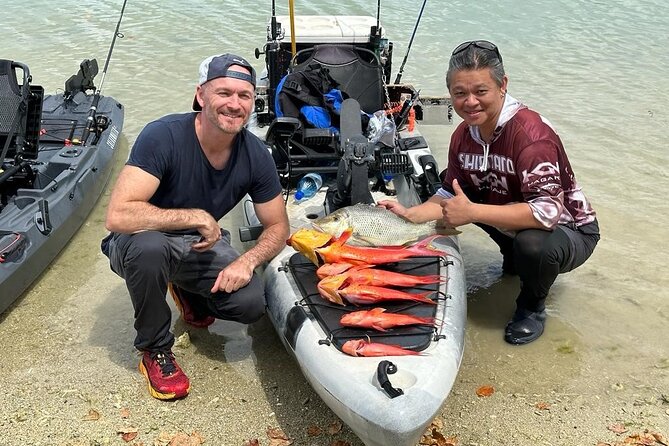 Kayak Fishing in Mauritius - Four hours on the crystal water