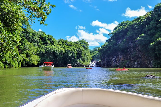 Luxury All-Inclusive Catamaran Cruise to Ile aux Cerfs and GRSE Waterfall - Two Hours on the White Sand of Ile aux Cerfs