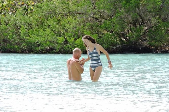 Marvelous Ile aux Cerf island: Speed Boat, Parasailing, Lunch & GRSE waterfall - Parasailing above the Mauritius lagoon