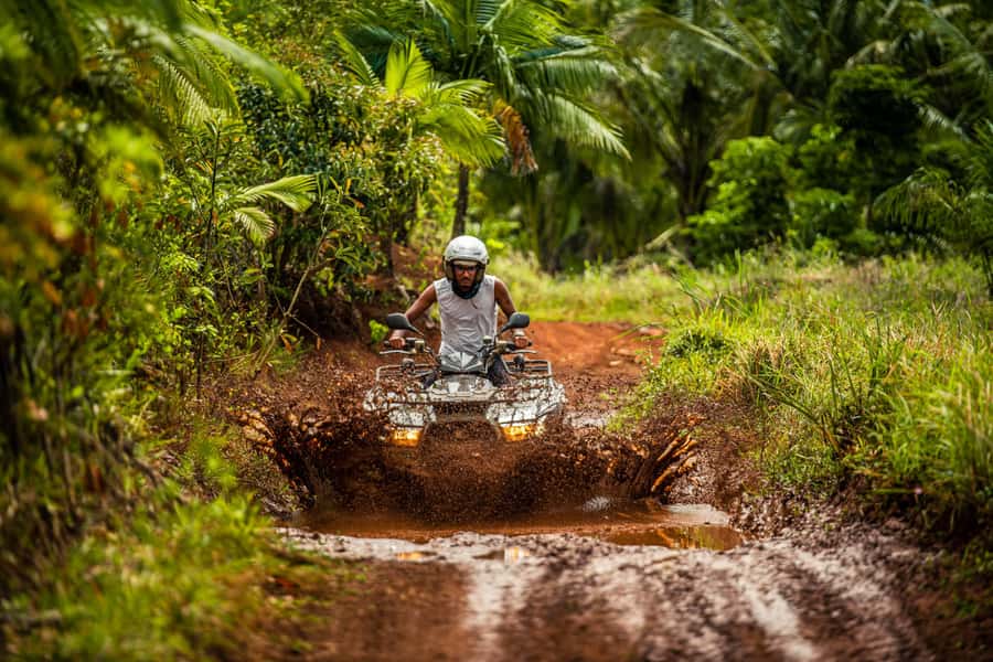 Mauritius: Bel Ombre Nature Reserve Quad Bike Tour - Riding into Bel Ombre Nature Reserve