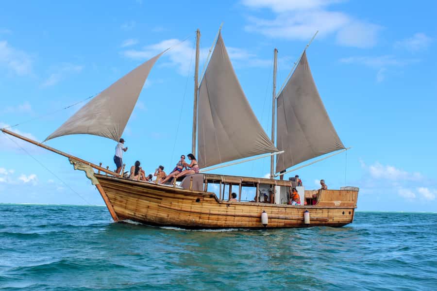 Mauritius: Boat trip to Ile aux Cerfs with Lunch/waterslide - From Trou d’Eau Douce to the open lagoon