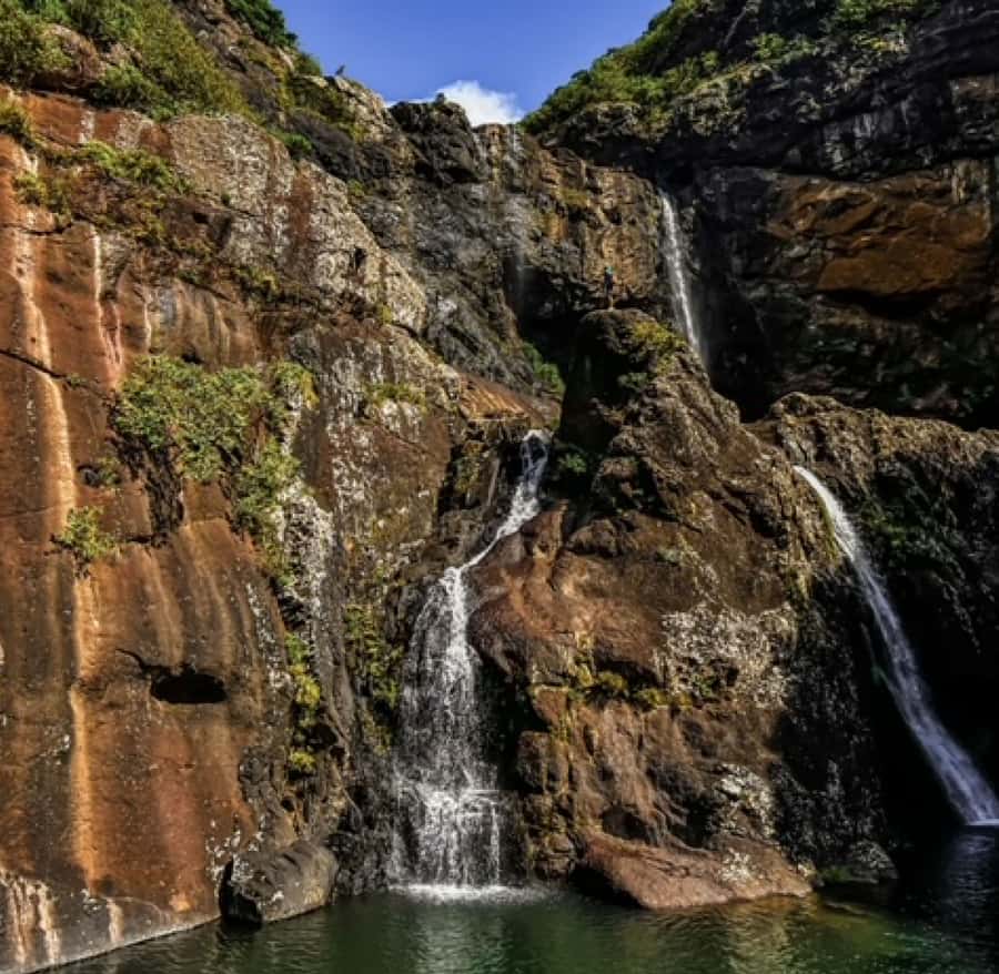 Mauritius: Full Canyon Tamarind Falls 5-Hour Hike - From Henrietta Bus Station to the canyon