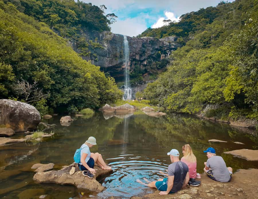 Mauritius: Full Canyon Tamarind Falls 5-Hour Hike - What the difficult sections feel like