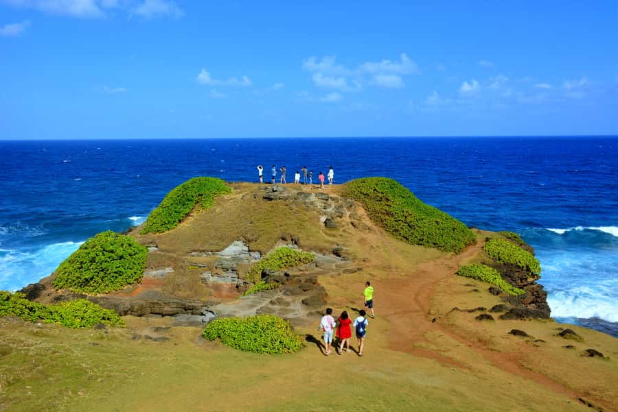 Mauritius: Full-Day Quad Bike Tour with Lunch - Leon Falls from the LExil viewpoint