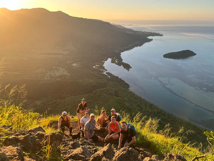 Mauritius: Le Morne Mountain Guided Sunrise Hike and Climb - Four rocky sections that change the character of the hike