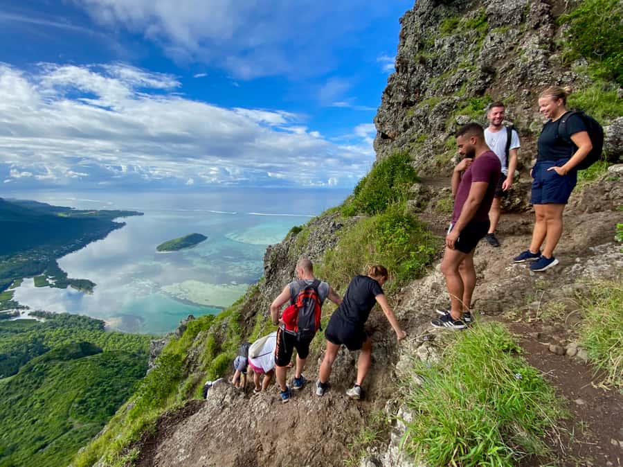 Mauritius: Le Morne Mountain UNESCO Eco Hike - The descent deserves respect
