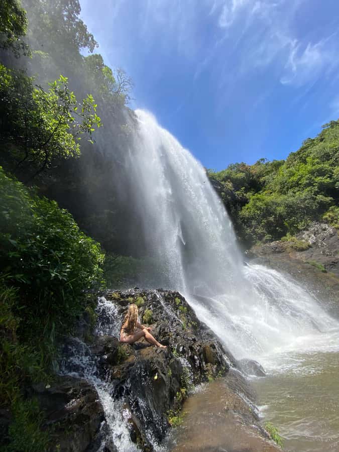 Mauritius Natirel : 7 cascades valley waterfall discovery - Walking into Tamarind Falls Valley