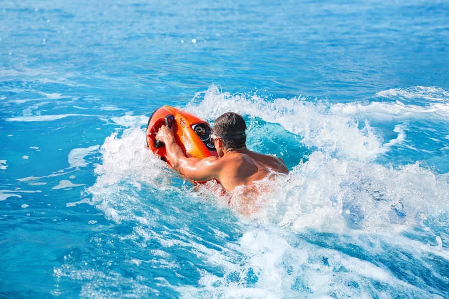Mauritius: Seabob Diving Experience - The two short boat rides