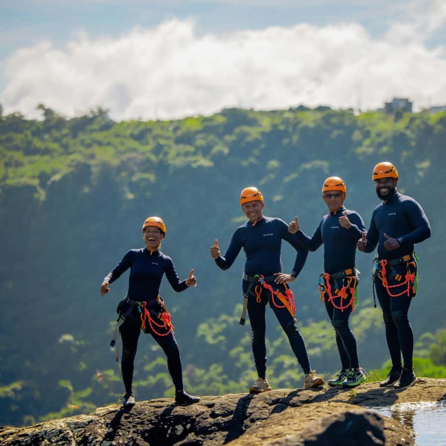 Mauritius: Tamarind Falls Canyoning Adventure - Three waterfall rappels from 10 to 25 metres