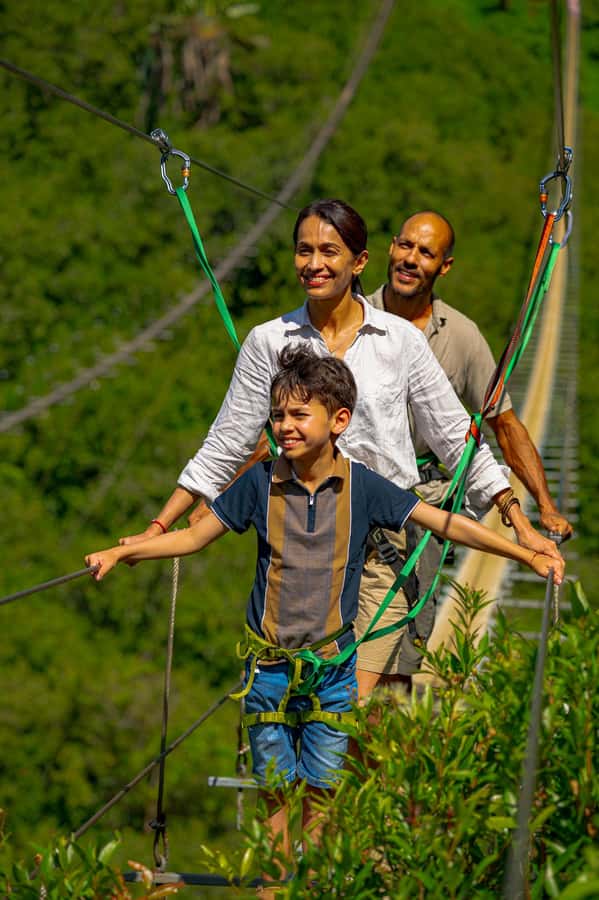 Mauritius: Vallé Advenature Park, Nepalese Bridge - Is $48 good value?