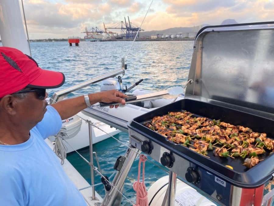 North: Cruise to the flat island & Gabriel island.bbq lunch - Leaving Grand Baie by Boat