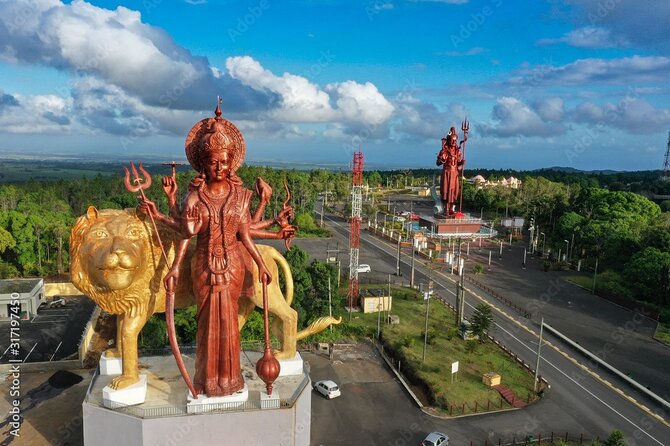 North & South in one Day All inclusive Private Tour with Lunch - Grand Bassin: a quiet start among Hindu temples