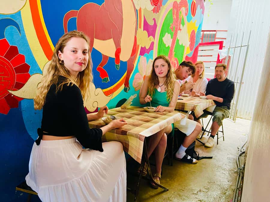 Port Louis: Street Food & City Tour - The first tasting: faratas, rougaille, and local comfort food