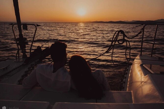 Private Exclusive Sundowner catamaran with Dinner & Transfer - Returning under the moonlit sky