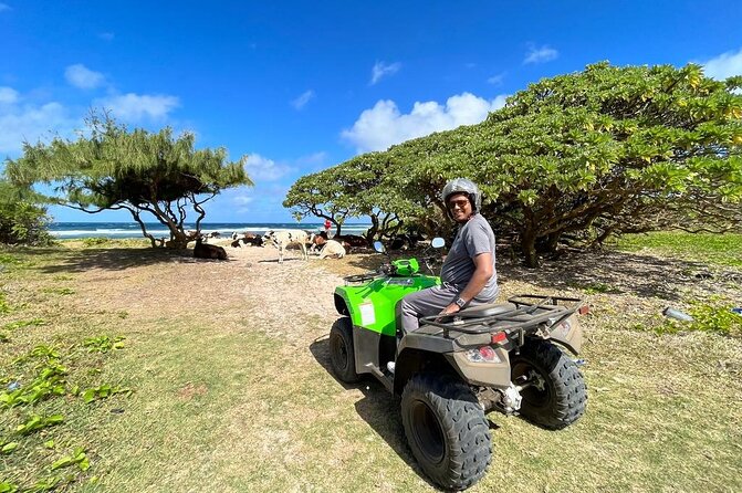 Quad Excursion South Mauritius 35km - Starting at Trois Boutiques and learning the quad