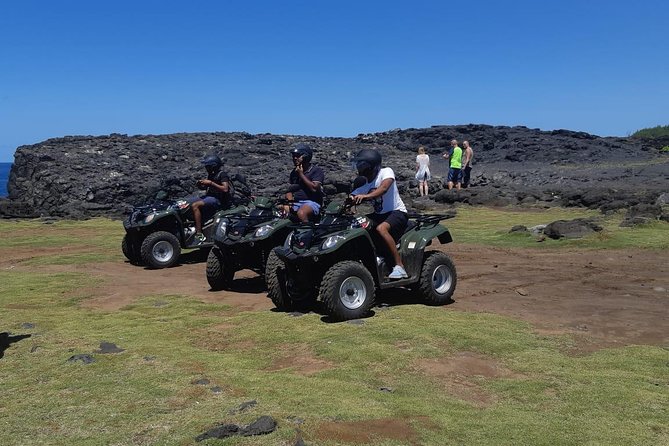 Quad Excursion South Mauritius 35km - Le Bouchon village and its quiet beach