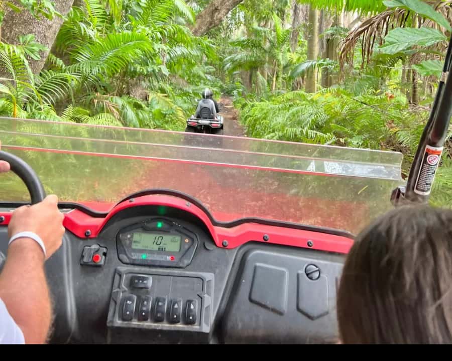 South Mauritius : Buggy Tour - Bassin Camaron Beach for a final pause