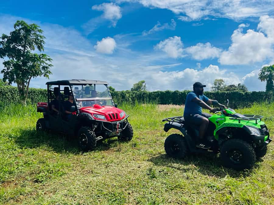 South Mauritius : Buggy Tour - Le Souffleur: the first big coastal view