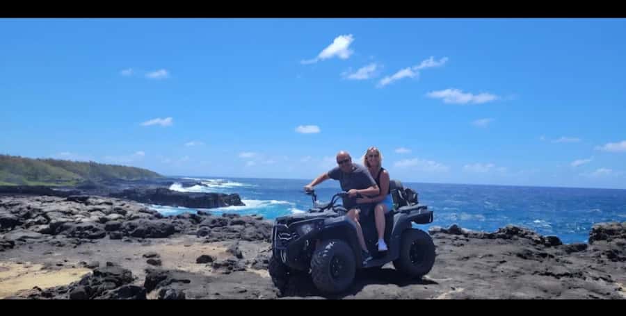 South of Mauritius: Quad Bike Tour - Pointe Vacoas and the road to Pont Naturel