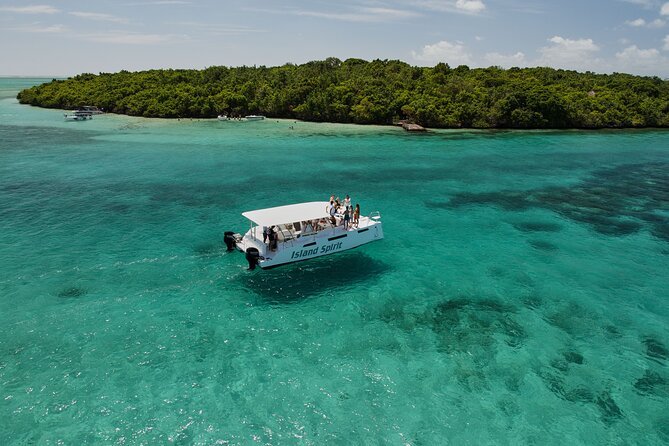 SouthEast Lagoon Discovery on shared basis on a Power Catamaran - Starting at Pointe d’Esny around 9:30 a.m.
