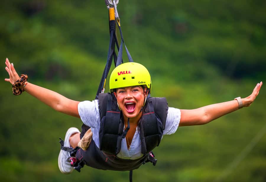 Vallé Advenature Park: Signature Zipline - What the Signature Zipline feels like