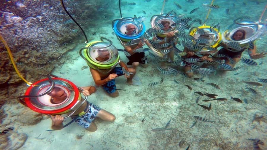 Walking under the sea in Mauritius with transfer - What to pack for Belle Mare