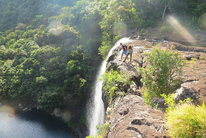 Waterfall Hike - The first waterfall viewpoint sets the scene