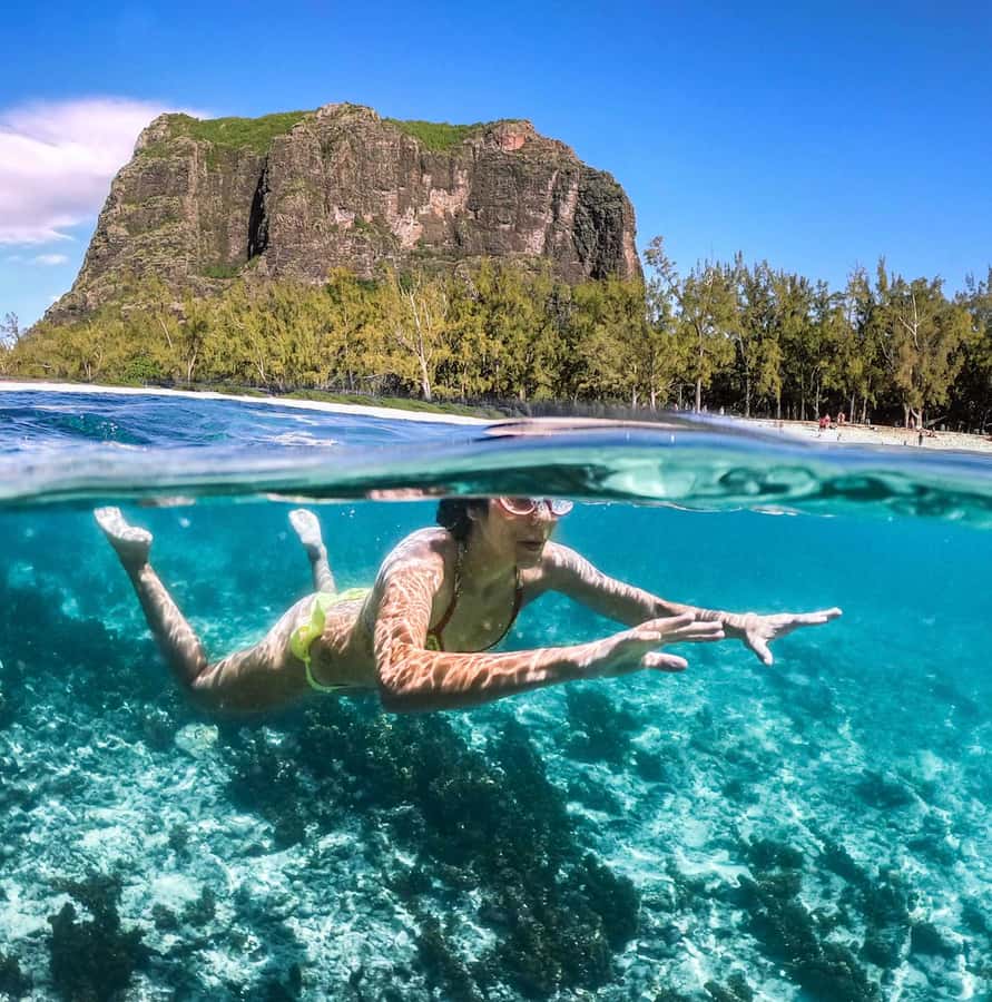 West: Swim wz dolphins, Crystal Rock, Lunch Benitiers island - Should you book the dolphin and island trip?